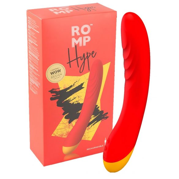 ROMP Hype - G-punkt vibrator, vandtæt og orange