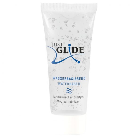 Just Glide vandbaseret glidecreme (20ml)