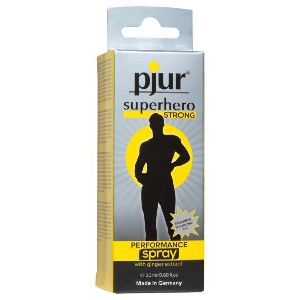 pjur Superhero STRONG - forsinkelsesspray (20ml)