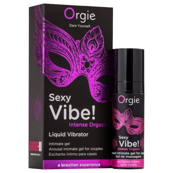 Orgie Sexy Vibe Orgasm - Unisex flydende vibrator (15ml)