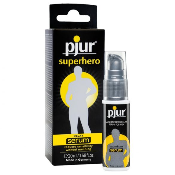 pjur Superhero - koncentreret forsinkelsesserum (20ml)