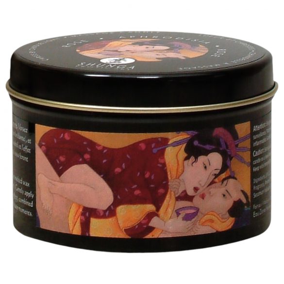 Shunga masseagelys - afrodisiakum - rose (170 ml)