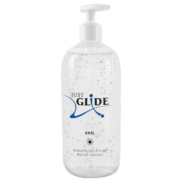 Just Glide Anal - vandbaseret anal glidecreme (500ml)