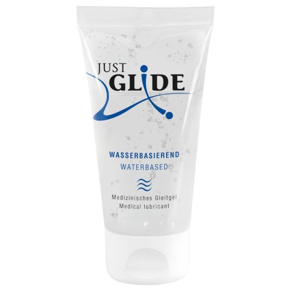 Just Glide vandbaseret glidecreme (50ml)