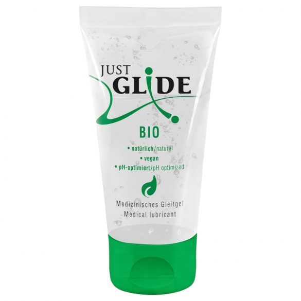 Just Glide Bio - vegan vandbaseret glidegel (50ml)