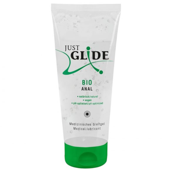 Just Glide Bio ANAL - vandbaseret vegansk glidecreme (200ml)