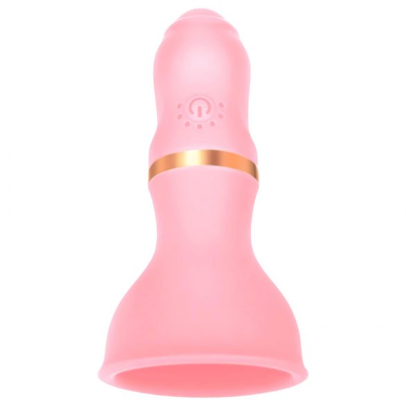 Sunfo - genopladelig, vibrerende nipple teaser (pink)