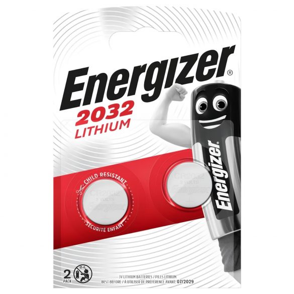 Energizer knapcellebatteri - CR2032 (2 stk)