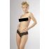 Cottelli - Perlet blonde-tanga (sort) - M