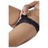 Cottelli - Perlet blonde-tanga (sort) - L