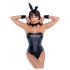 Cottelli Bunny - skinnende, sexet kaninkostume (5 dele)