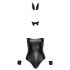 Cottelli Bunny - skinnende, sexet kaninkostume (5 dele) - M