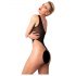 Noir - gennemsigtig bodystocking (sort) - M