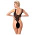 Noir - gennemsigtig bodystocking (sort) - M