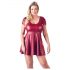 Cottelli Plus Size - A-formet minikjole (rød)