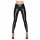 Noir - lange, skinnende leggings (sort)