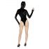 Black Velvet - Langærmet Batwoman-body (sort) - M