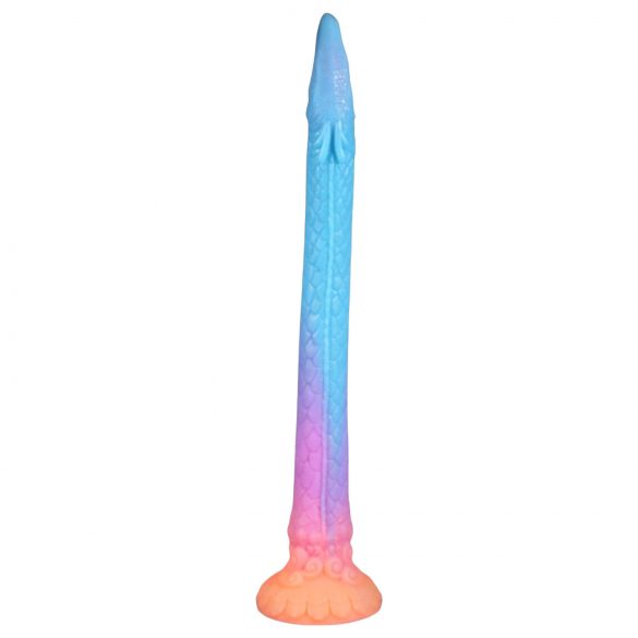 OgazR XXL Aal - fluorescerende anal dildo 47 cm (pink)