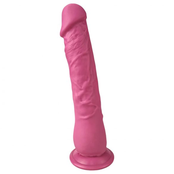 Optimus - Naturtro Dildo m. sugebund - 22 cm (pink)