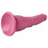 Optimus - Naturtro Dildo m. sugebund - 22 cm (pink)