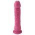 Optimus - Naturtro Dildo m. sugebund - 22 cm (pink)