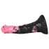 Bad Horse - 18cm silikone dildo - sort/pink