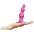 Strap-on-me Beads S - perledildo med fod (pink)