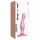 Strap-on-me Curvy S - bølget dildo med sugekop (pink)