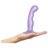 Strap-on-me P&G S - buet dildo med fod (lilla)