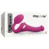 Strap-on-me S - lille luftbølgevibrator, pink