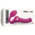 Strap-on-me M - fastgørelig, luftbølger vibrator (pink)