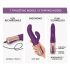 Love to Love Sassy Bunny - genopladelig sprudlende vibrator (lilla)