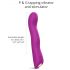 Love to Love Swap - opladelig, pulserende G-punkt vibrator (lilla)