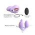 Wonderlover G-punkt & klitoris vibrator (lys violet)