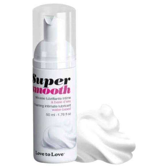 Love to Love Super Smooth - vandbaseret glidecremeskum (50ml)