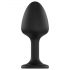 Dorcel Geisha Plug Diamond XL - sort anal plug med hvid sten