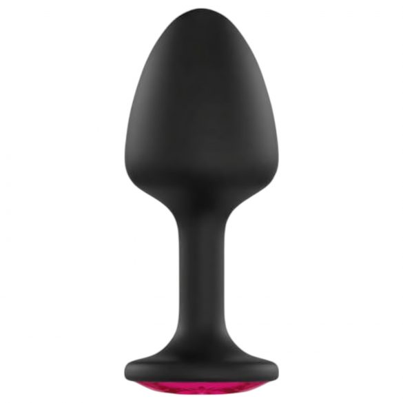 Dorcel Geisha Ruby XL - Sort analplug med rosa sten