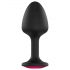 Dorcel Geisha Ruby XL - Sort analplug med rosa sten