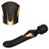 Dorcel Dual Orgasms Gold - 2i1 massager & vibrator (sort)