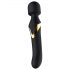 Dorcel Dual Orgasms Gold - 2i1 massager & vibrator (sort)