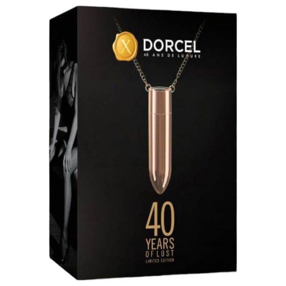 Dorcel - vandtæt vibratorhalskæde (roseguld)