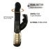 Dorcel Baby Rabbit 2.0 - klitorisvibrator (sort-guld)