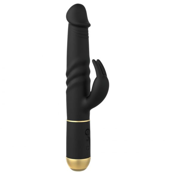 Dorcel Furious Rabbit 2.0 - sort klitorisvibrator med tryk