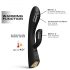 Dorcel Flexi Rabbit - Varmende klitorisvibrator (sort)