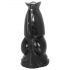 AnimHole Wolf - ulvehyl dildo 21cm (sort)