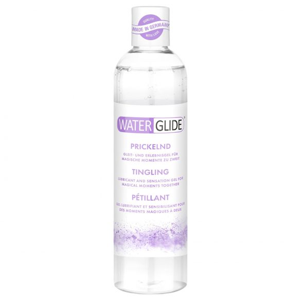 Waterglide Tingling - kildrende vandbaseret glidecreme (300ml)