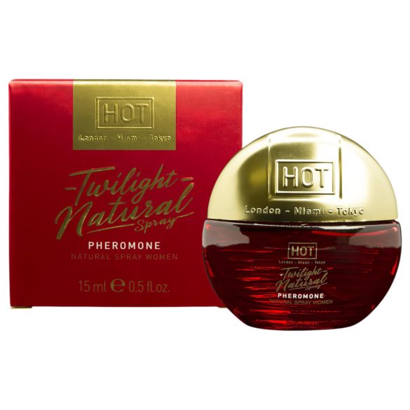 HOT Twilight - feromonparfume til kvinder (15ml) - duftfri