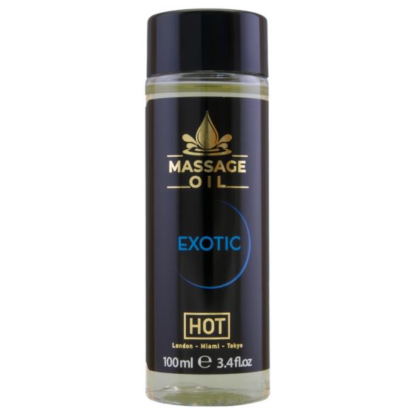 HOT hudpleje massageolie - eksotisk (100ml)