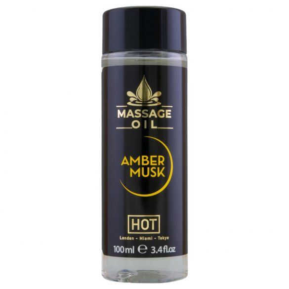 HOT massageolie med ravmoskus (100ml)