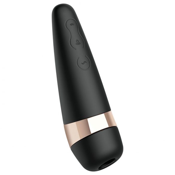 Satisfyer Pro 3+ - vandtæt klitorisvibrator, genopladelig (sort)